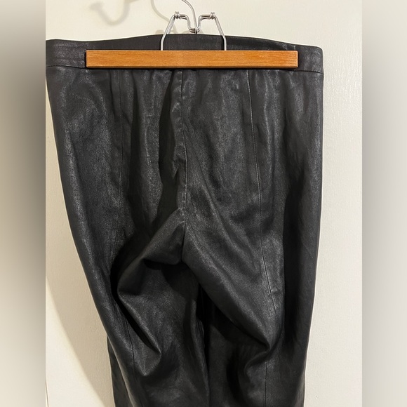 EUC Vince Leather Zip Leggings | Black | Size Medium - Picture 16 of 16